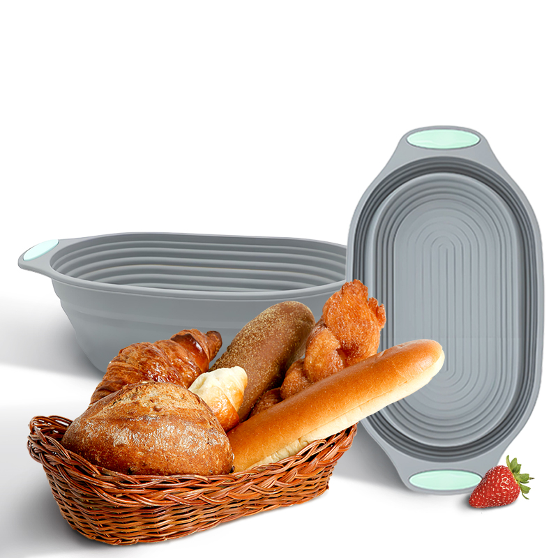 Kitchen Appliances Brand - سلة تخمير الخبز السيليكونية القابلة للطي
