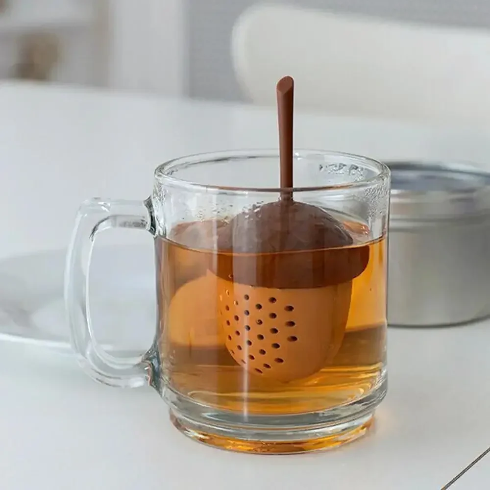 Kitchen Appliances Gift - مصفاة شاي على شكل بلوط من