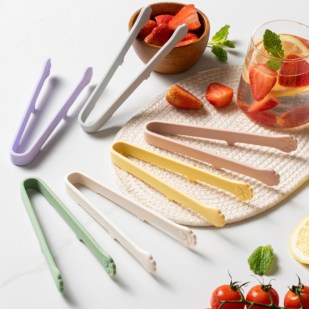 لطيف القط باو سيليكون ملقط طعا - مراجعة Kitchen Appliances Gift وسعره