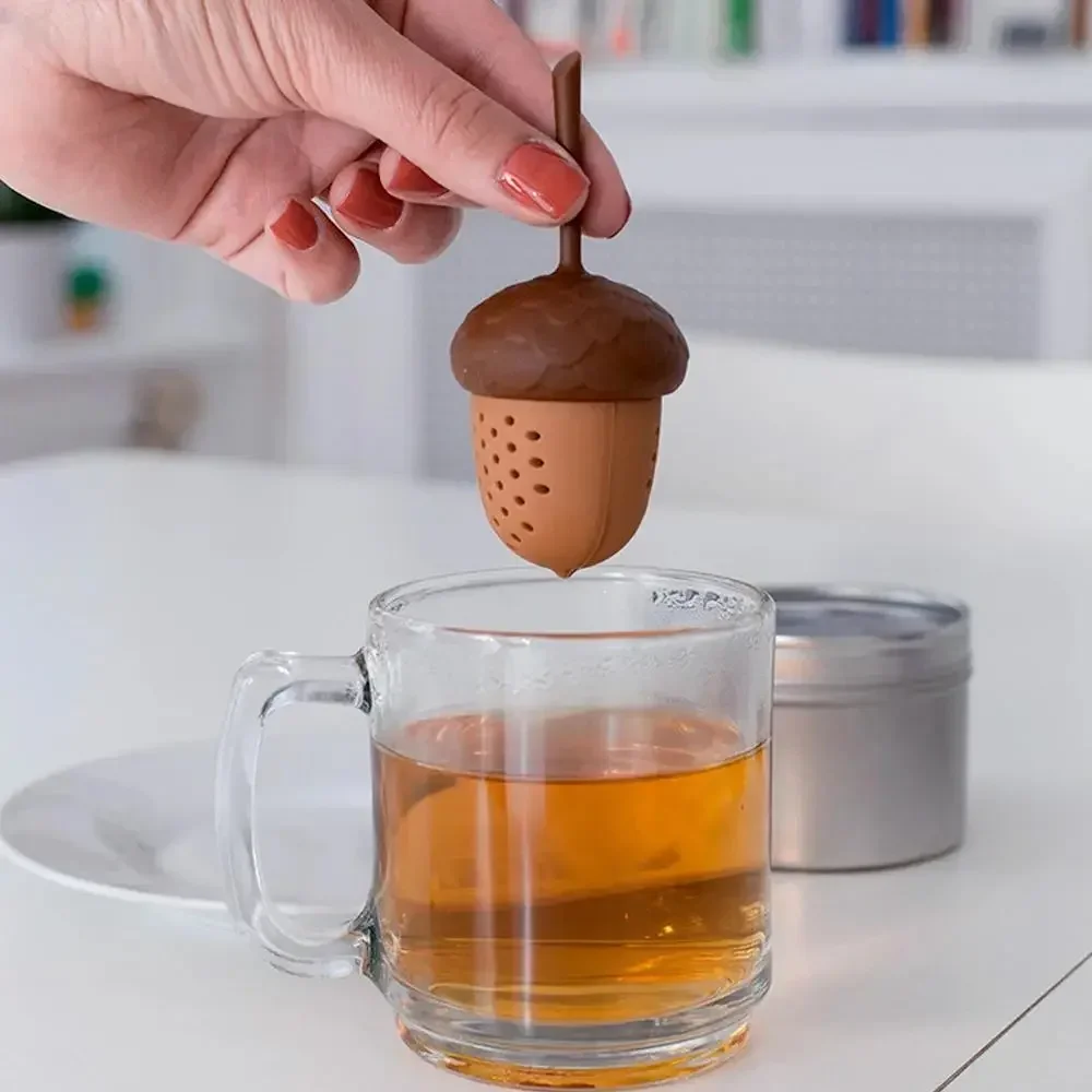 مصفاة شاي على شكل بلوط من السي - مراجعة Kitchen Appliances Gift وسعره