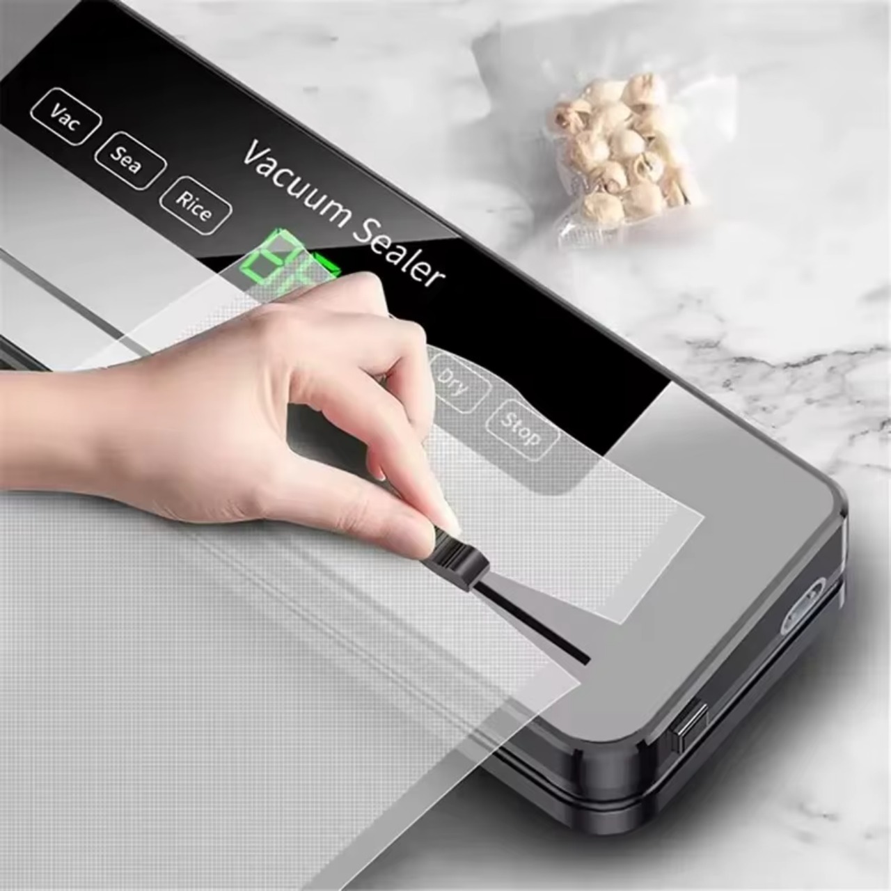 جهاز تغليف الطعام بالتفريغ اله - مراجعة Kitchen Appliances Built In وسعره