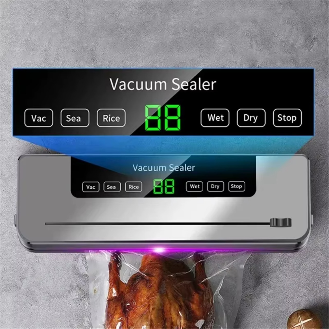 جهاز تغليف الطعام بالتفريغ اله - مراجعة Kitchen Appliances Built In وسعره