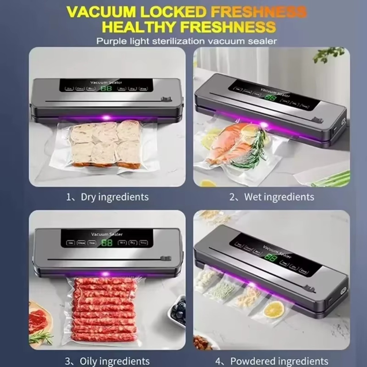جهاز تغليف الطعام بالتفريغ اله - مراجعة Kitchen Appliances Built In وسعره