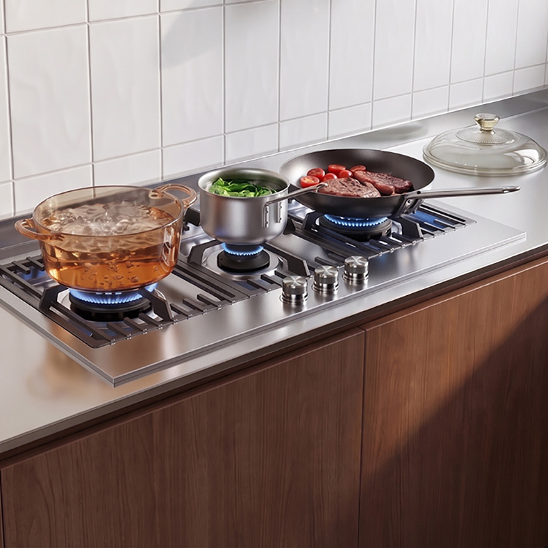 موقد غاز من الفولاذ المقاوم لل - مراجعة Kitchen Appliances Built In وسعره